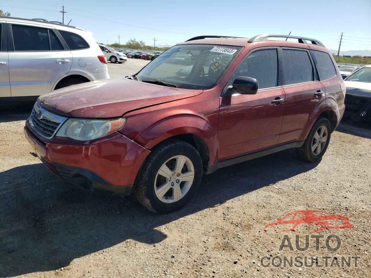 SUBARU FORESTER 2010 - JF2SH6BC7AH762161