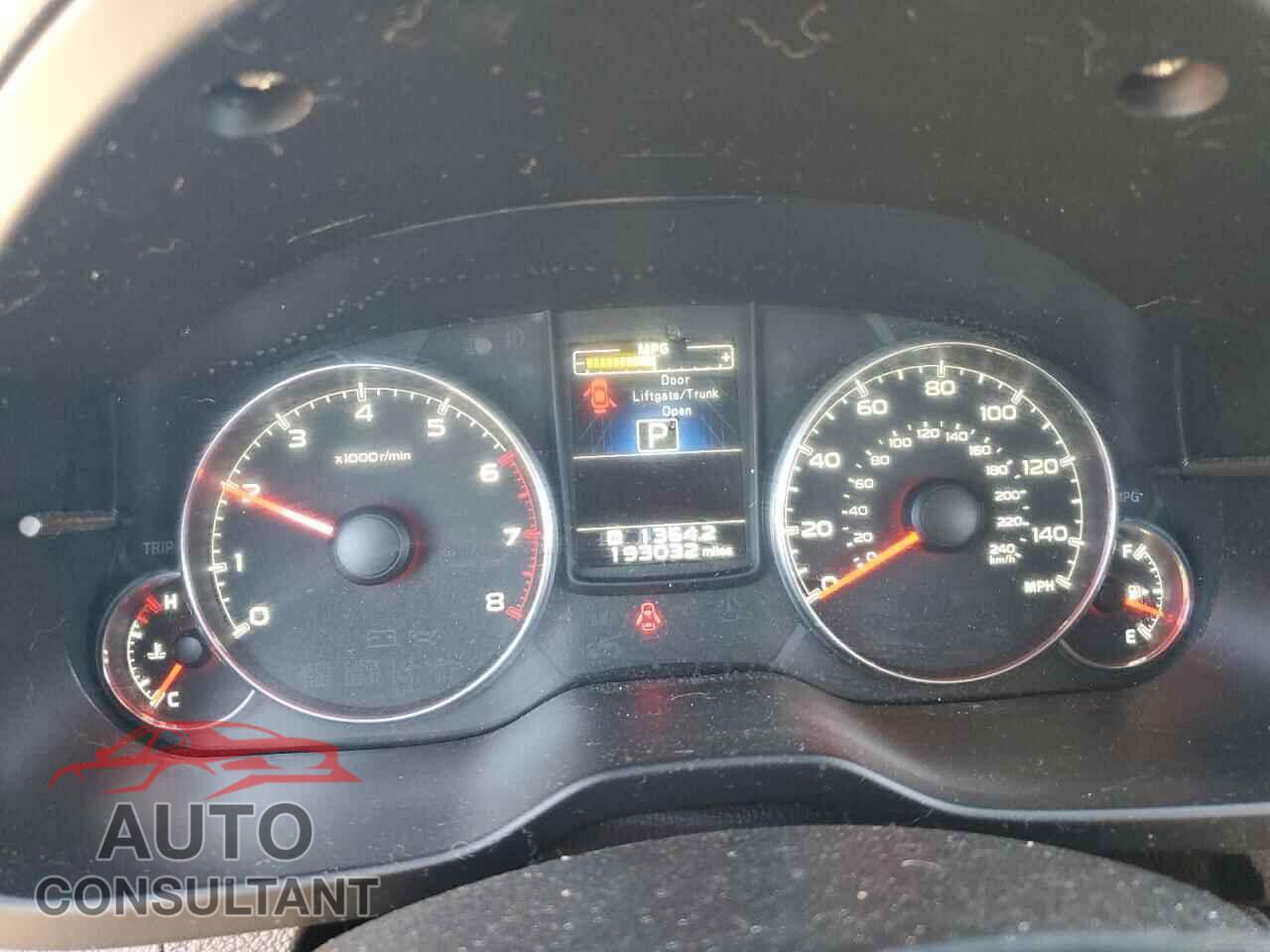 SUBARU OUTBACK 2014 - 4S4BRBLC4E3284198
