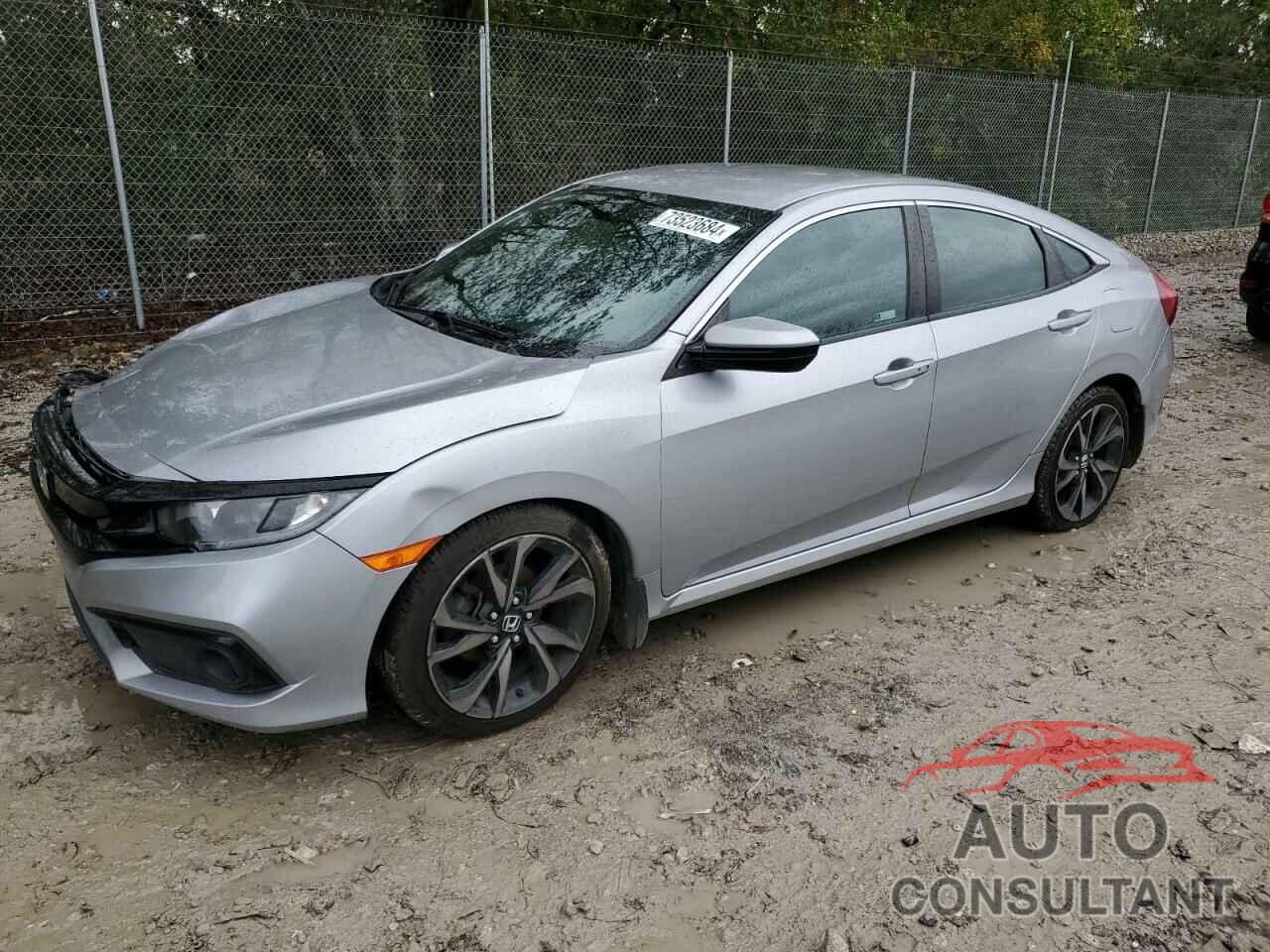 HONDA CIVIC 2019 - 2HGFC2F81KH545277