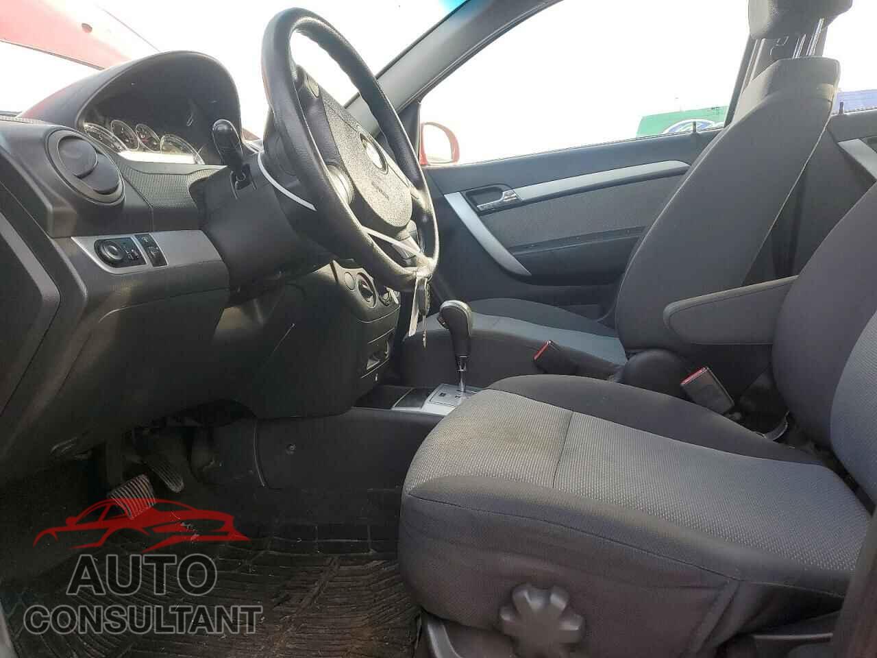 CHEVROLET AVEO 2011 - KL1TD6DE8BB148101