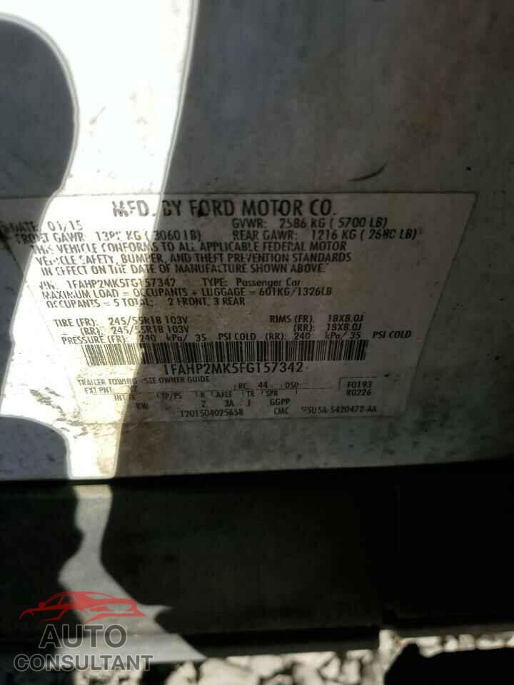 FORD TAURUS 2015 - 1FAHP2MK5FG157342