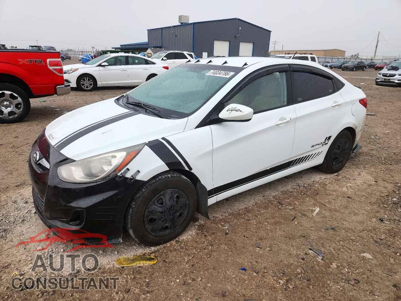 HYUNDAI ACCENT 2012 - KMHCT4AE9CU242347