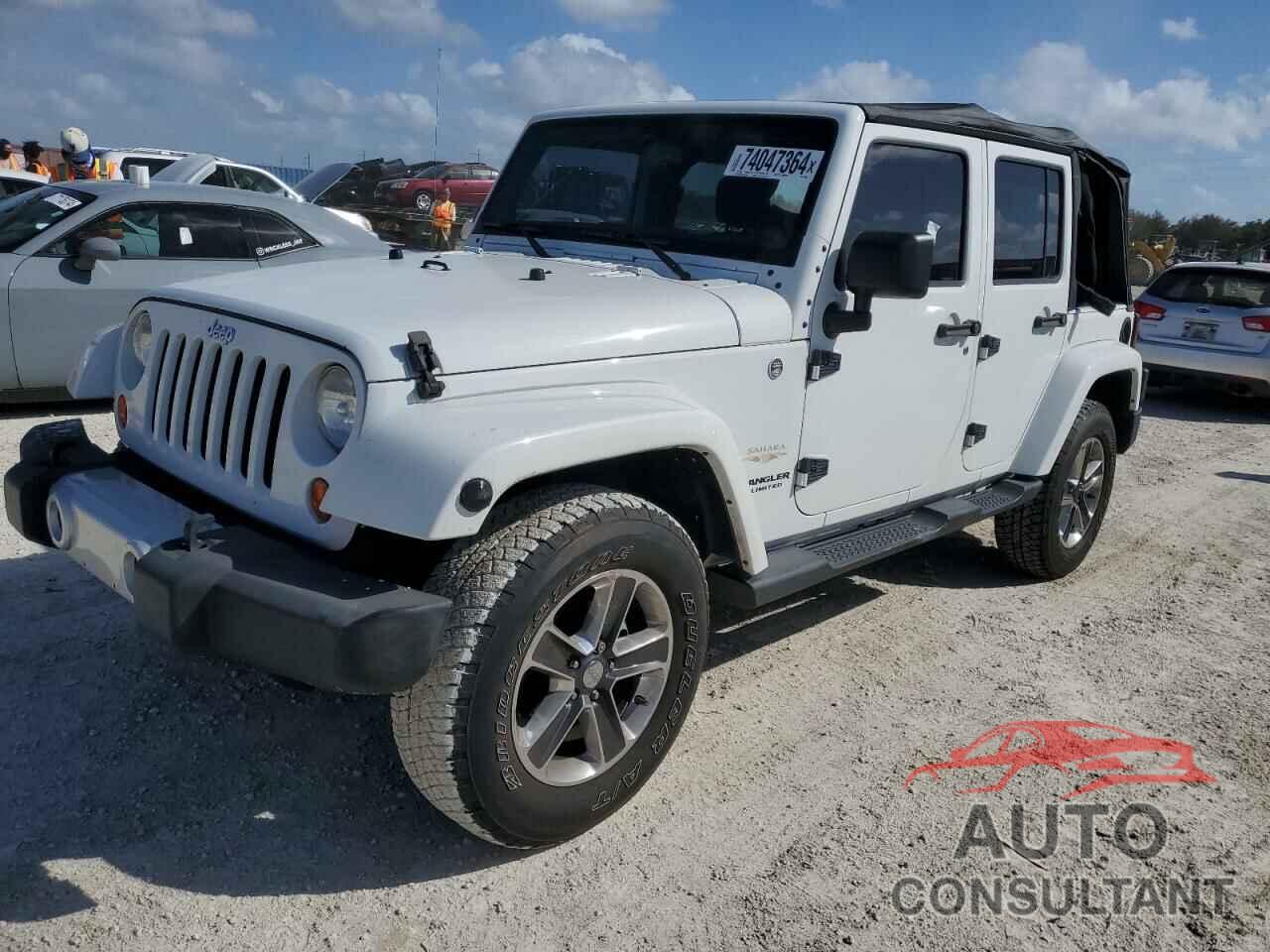 JEEP WRANGLER 2013 - 1C4BJWEG7DL638586