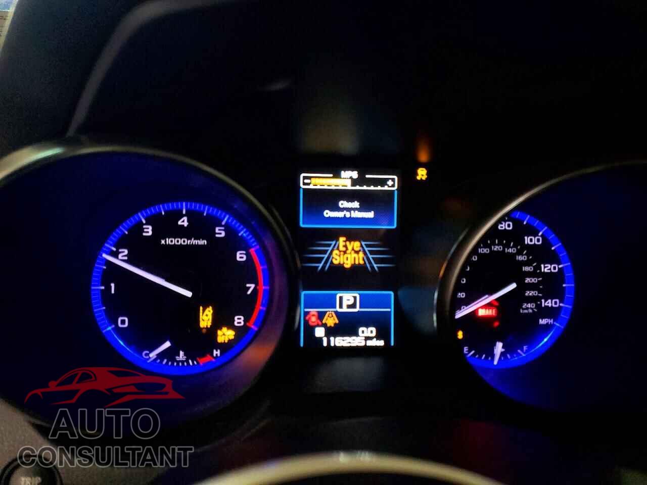 SUBARU OUTBACK 2016 - 4S4BSBNC4G3246880