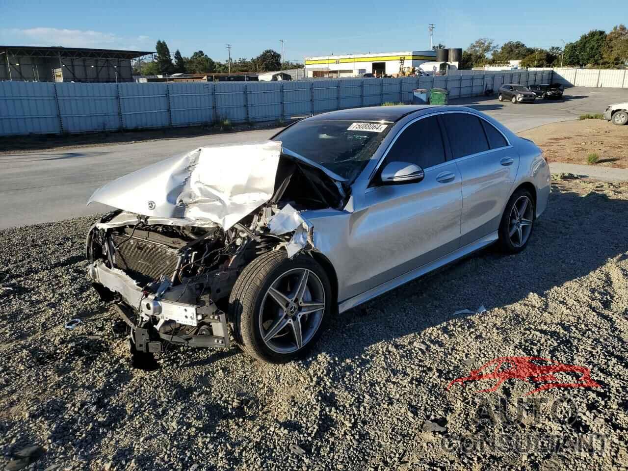 MERCEDES-BENZ C-CLASS 2018 - 55SWF4JB7JU246092