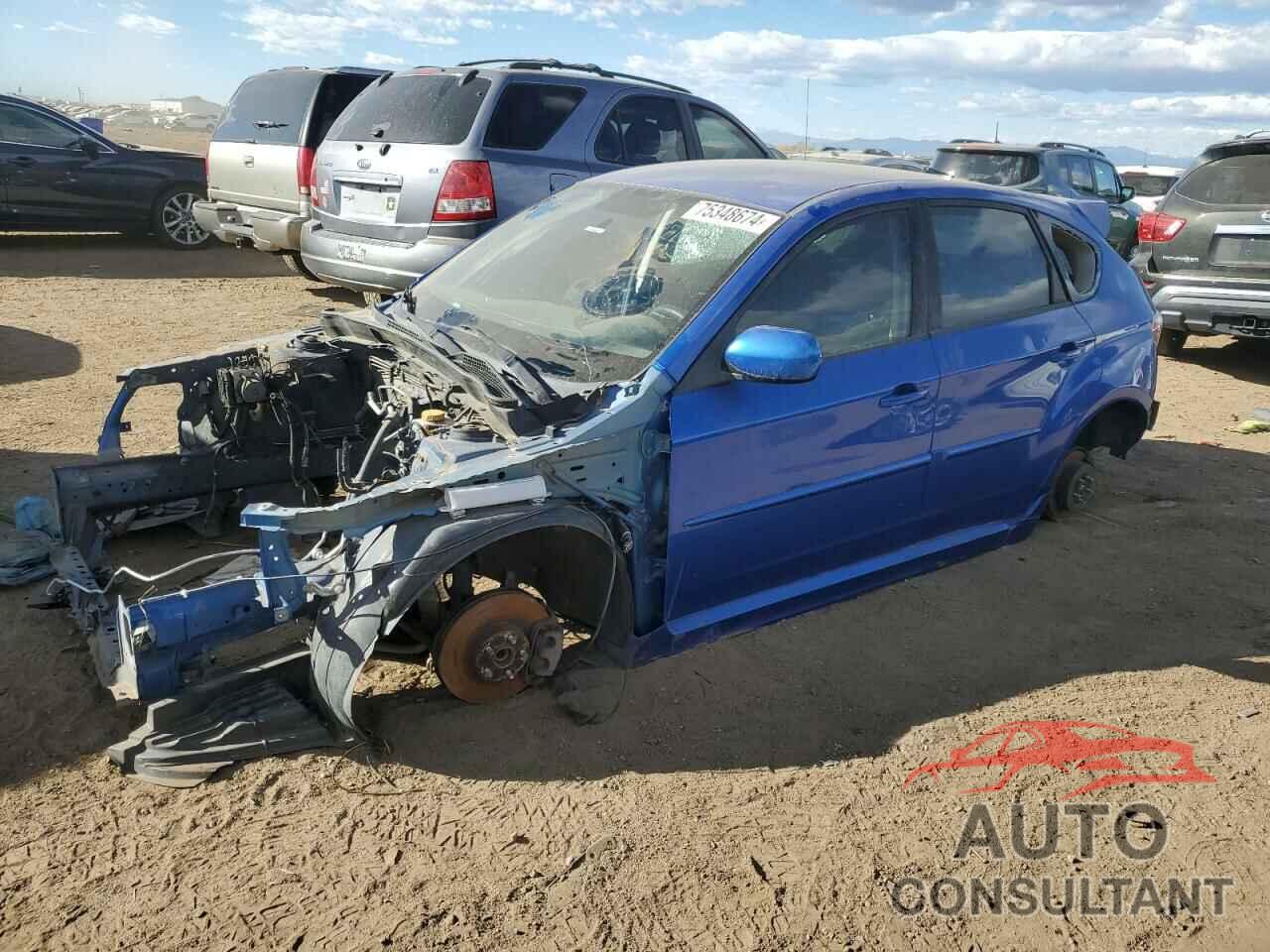 SUBARU WRX 2012 - JF1GR7E65CG232184