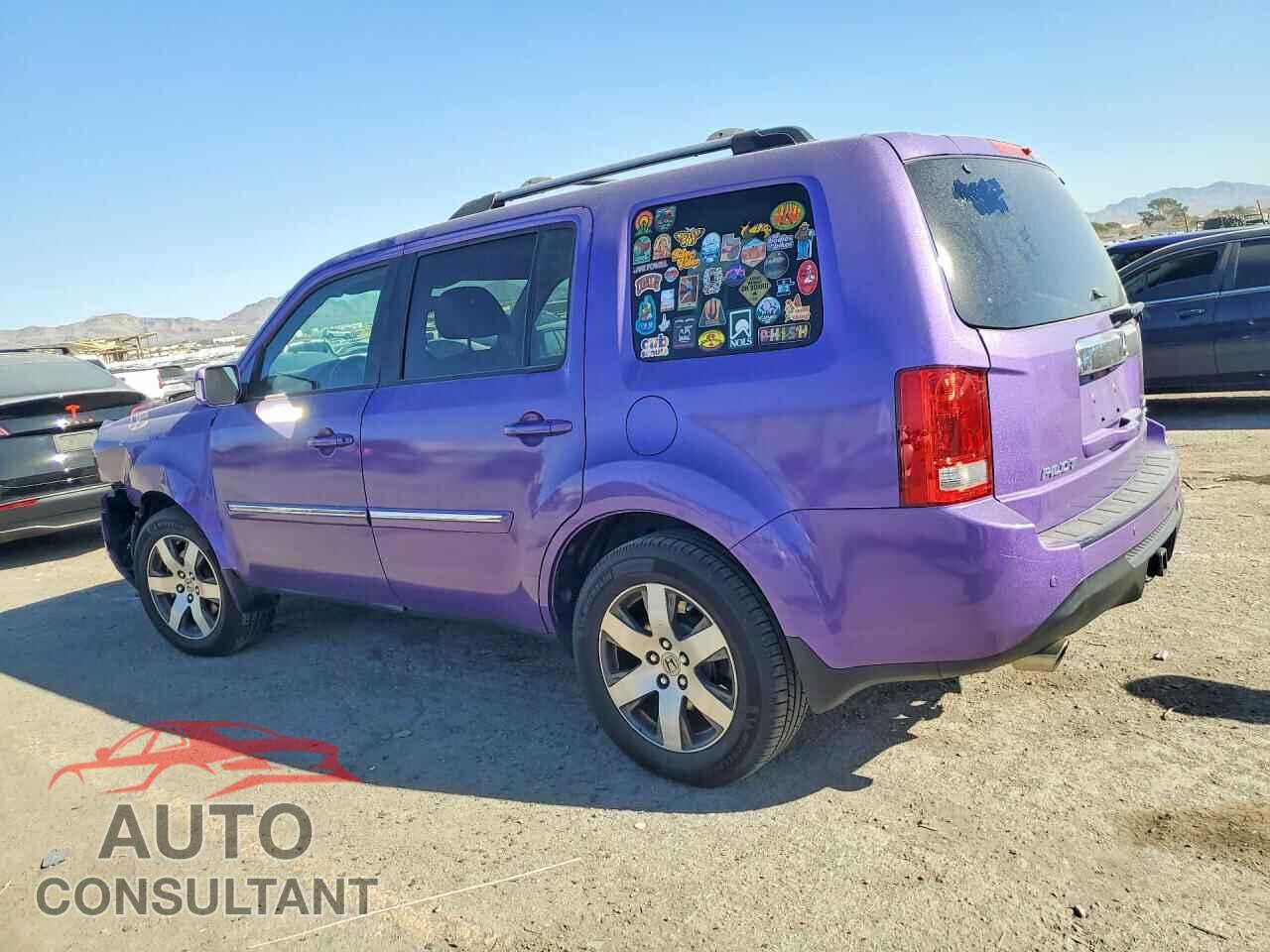 HONDA PILOT 2013 - 5FNYF4H99DB058191