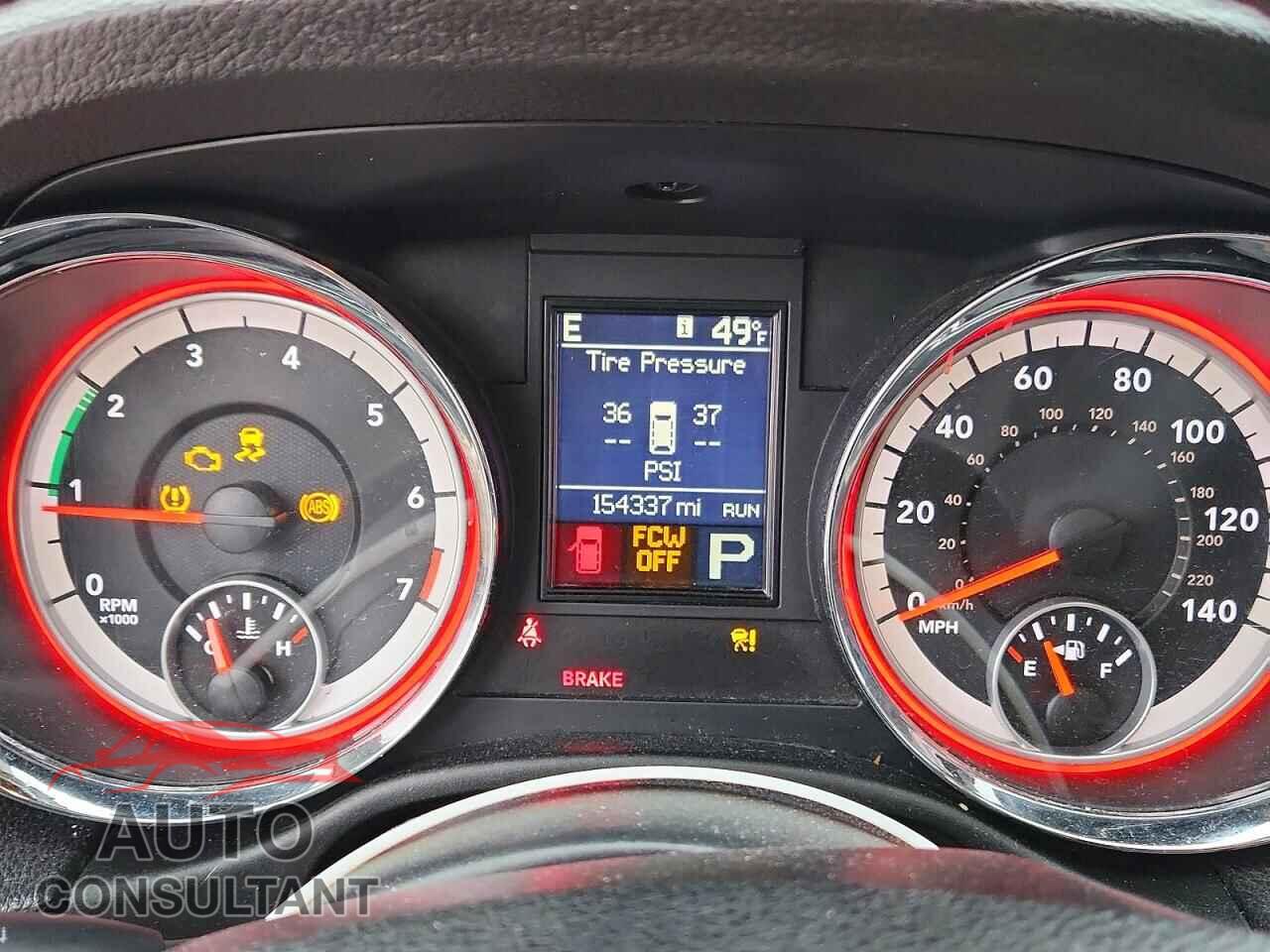 DODGE DURANGO 2012 - 1C4RDHEG3CC266602
