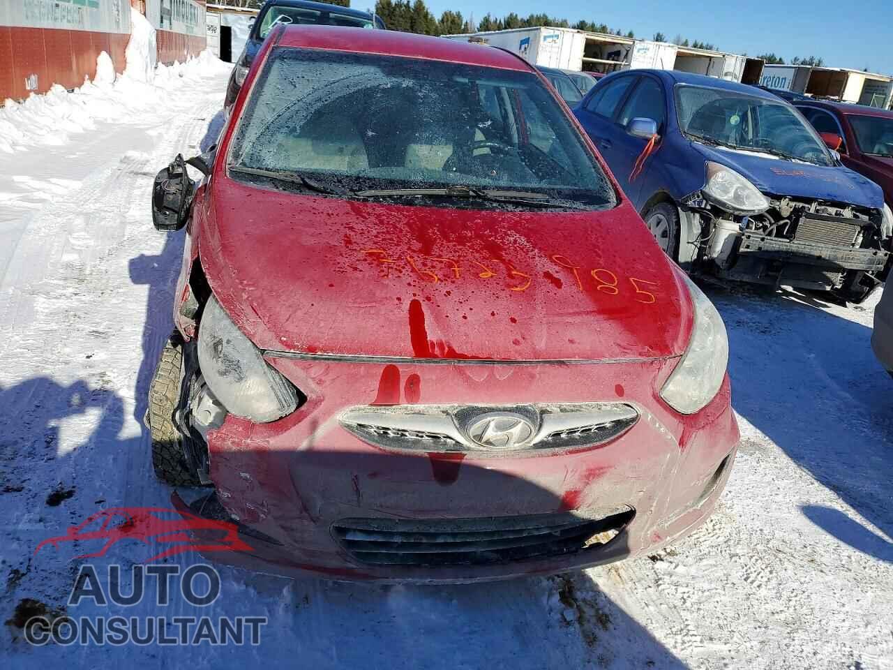 HYUNDAI ACCENT 2012 - KMHCT4AE2CU090931