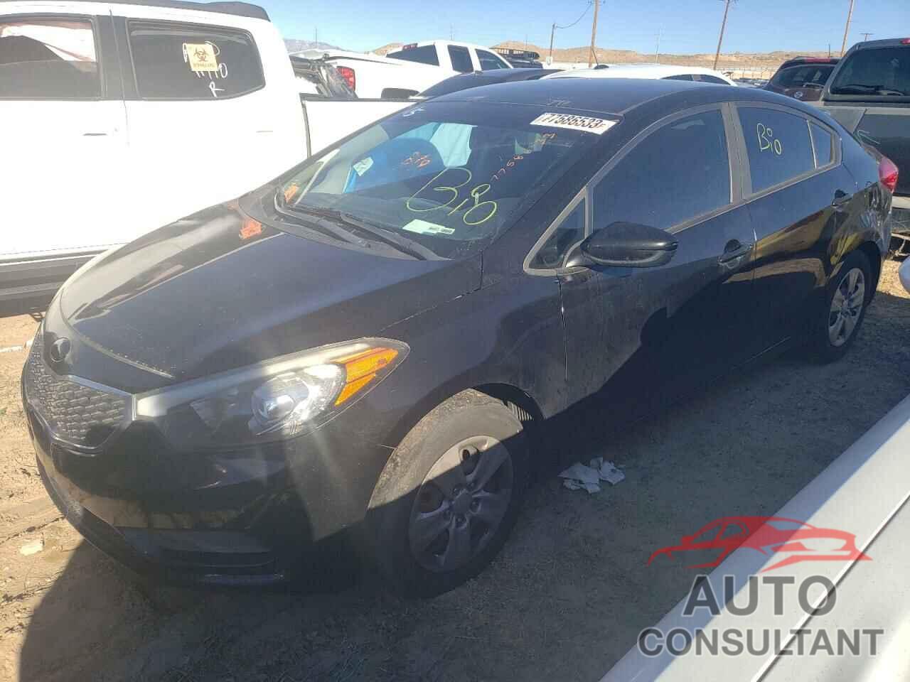 KIA FORTE 2016 - KNAFK4A65G5514970