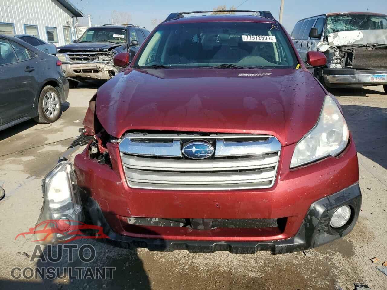 SUBARU OUTBACK 2014 - 4S4BRCCC8E3268561