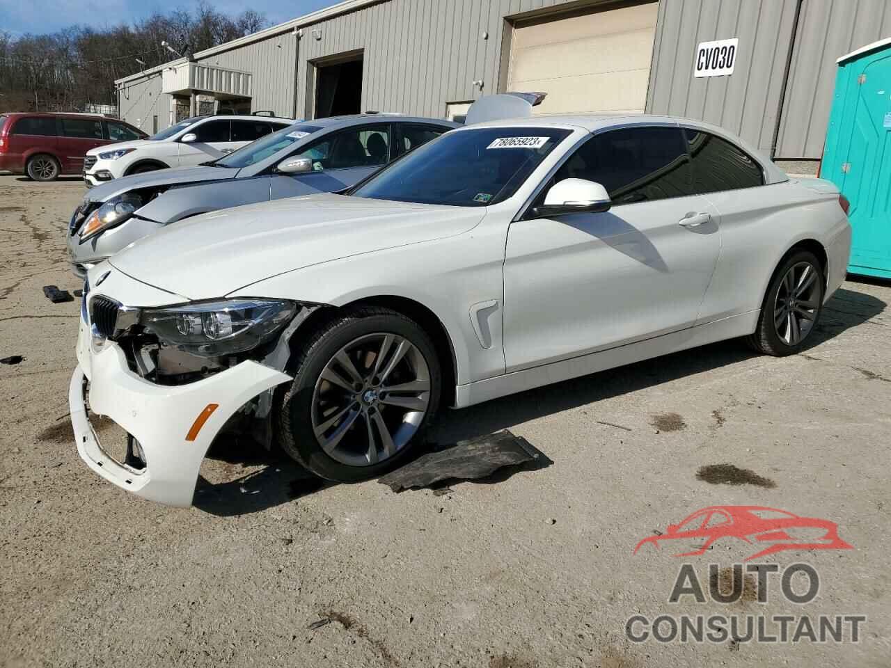 BMW 4 SERIES 2018 - WBA4Z3C56JEC48533