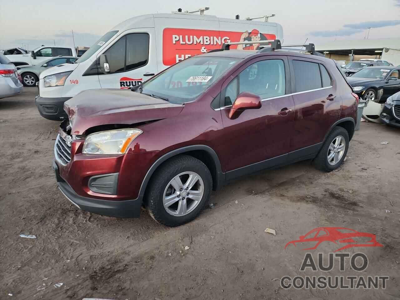 CHEVROLET TRAX 2016 - 3GNCJPSB3GL253593