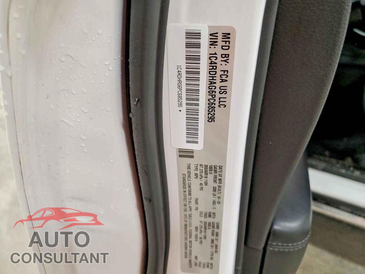DODGE DURANGO 2023 - 1C4RDHAG6PC685295