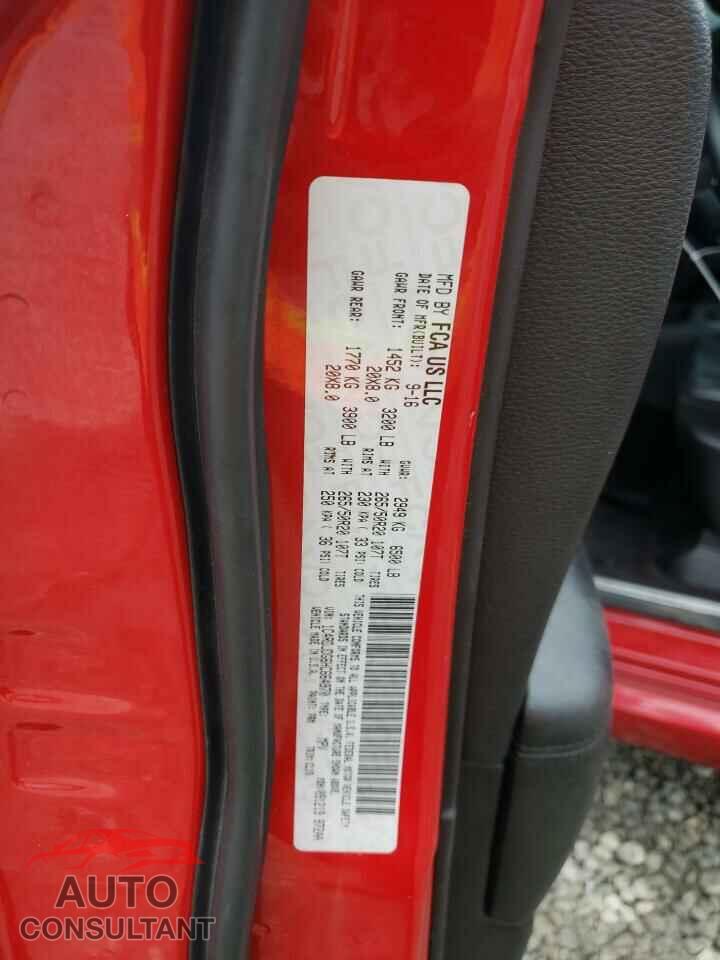 DODGE DURANGO 2017 - 1C4RDJDG6HC664970