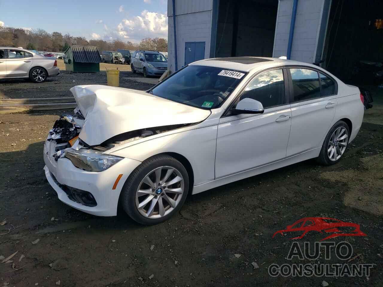 BMW 3 SERIES 2016 - WBA8E5G56GNU19483