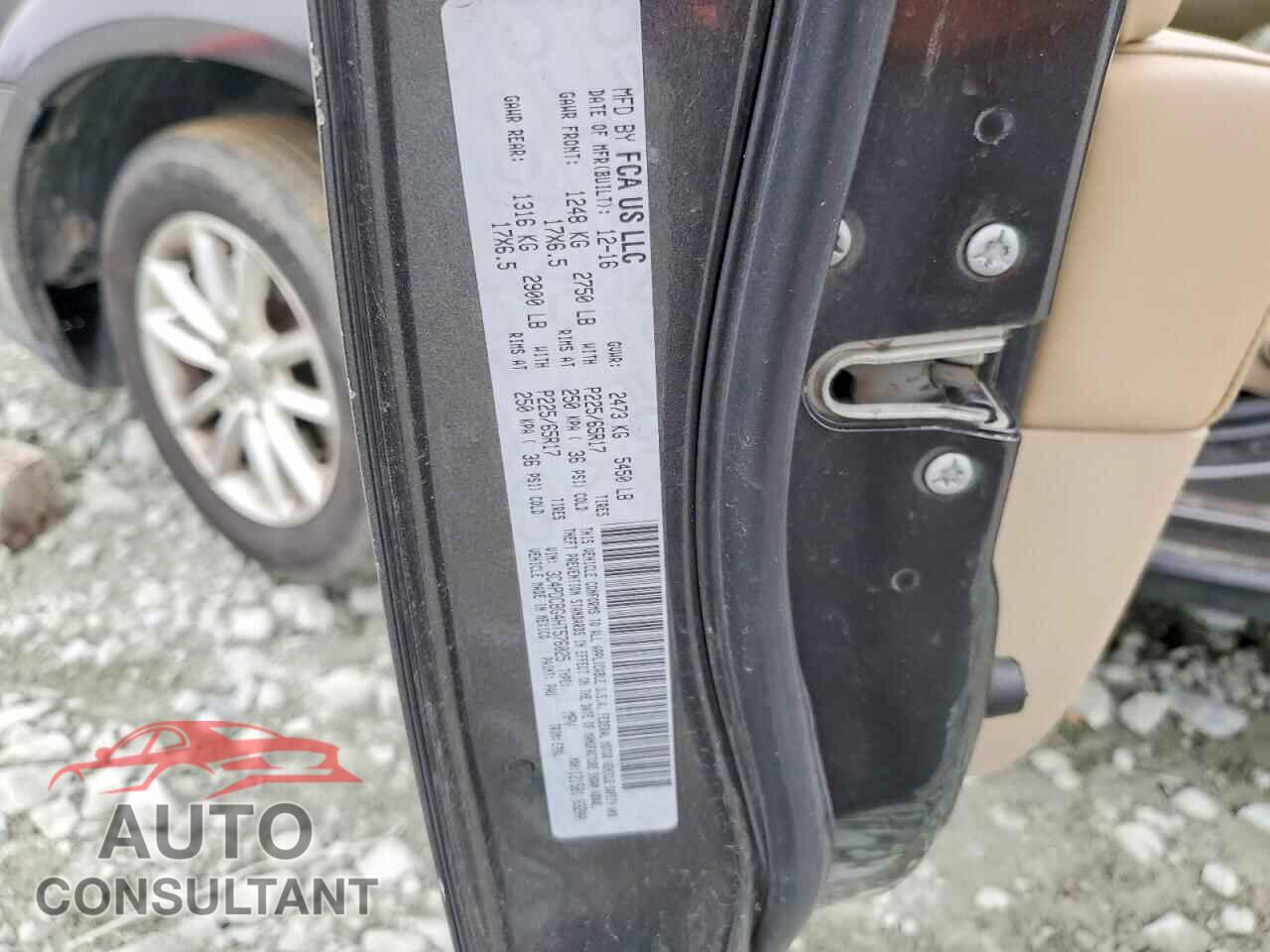 DODGE JOURNEY 2017 - 3C4PDCBG4HT576025