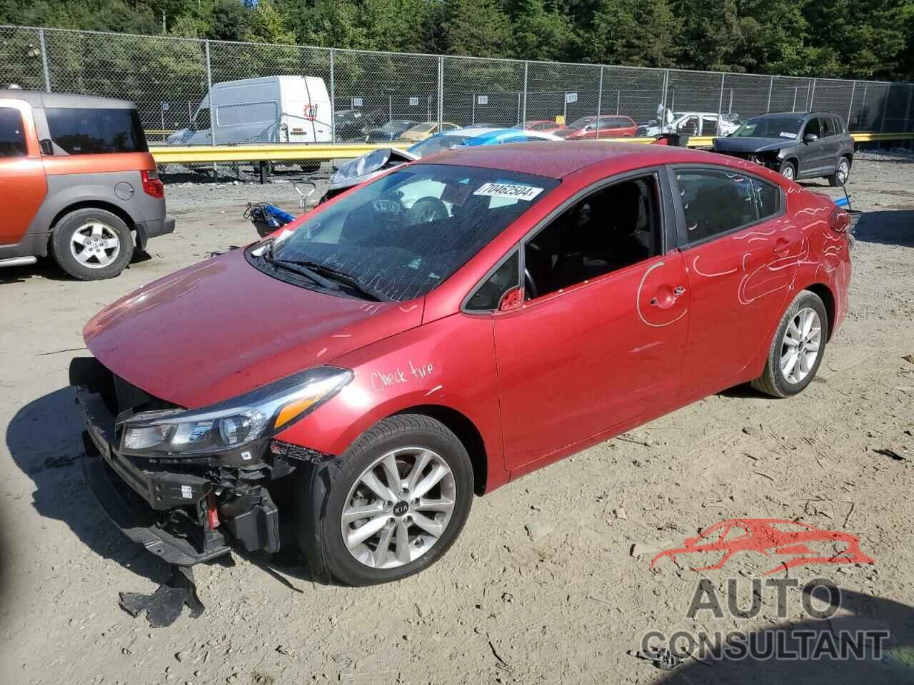 KIA FORTE 2017 - 3KPFL4A75HE128287