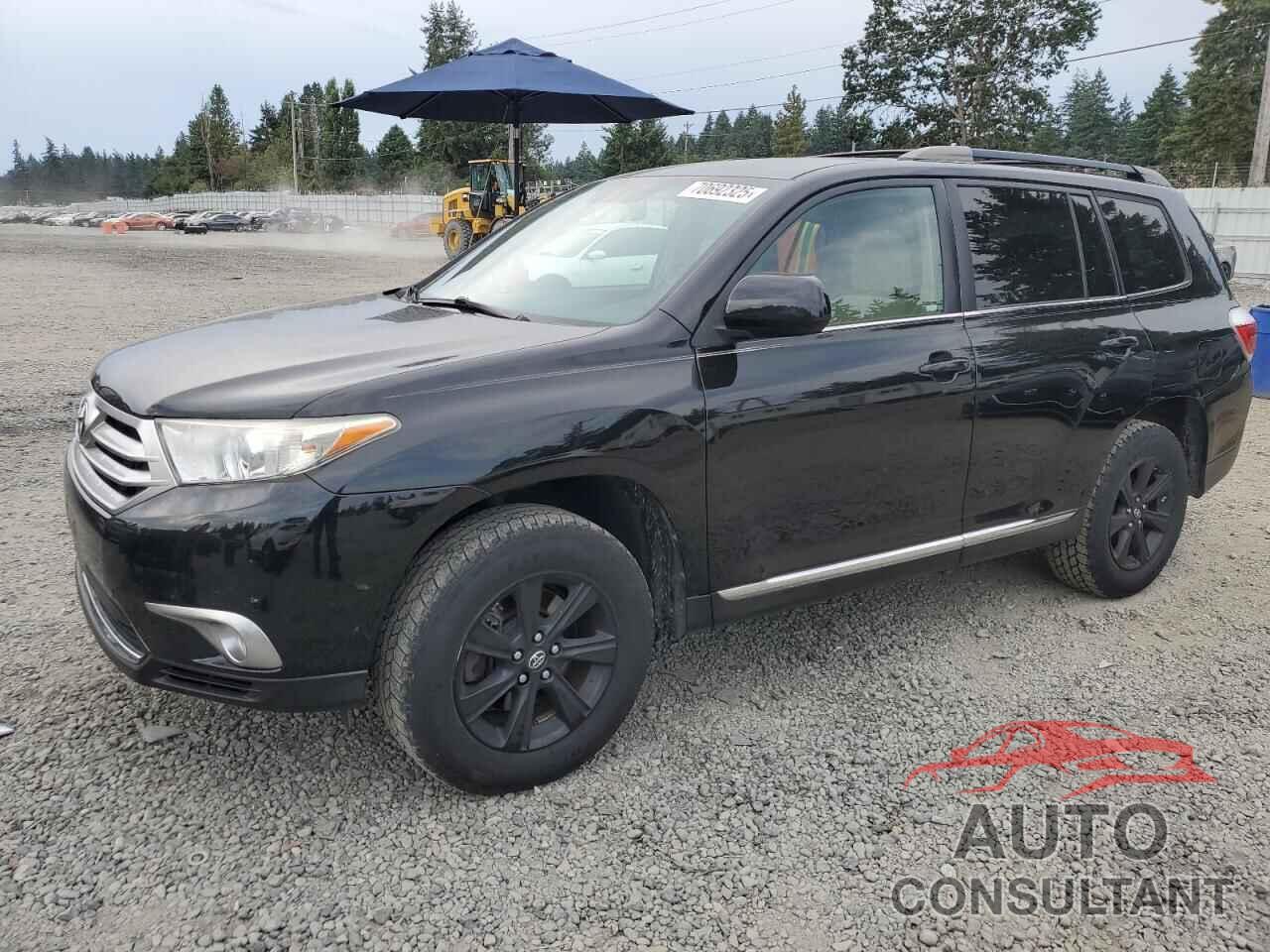 TOYOTA HIGHLANDER 2012 - 5TDZK3EH9CS063584