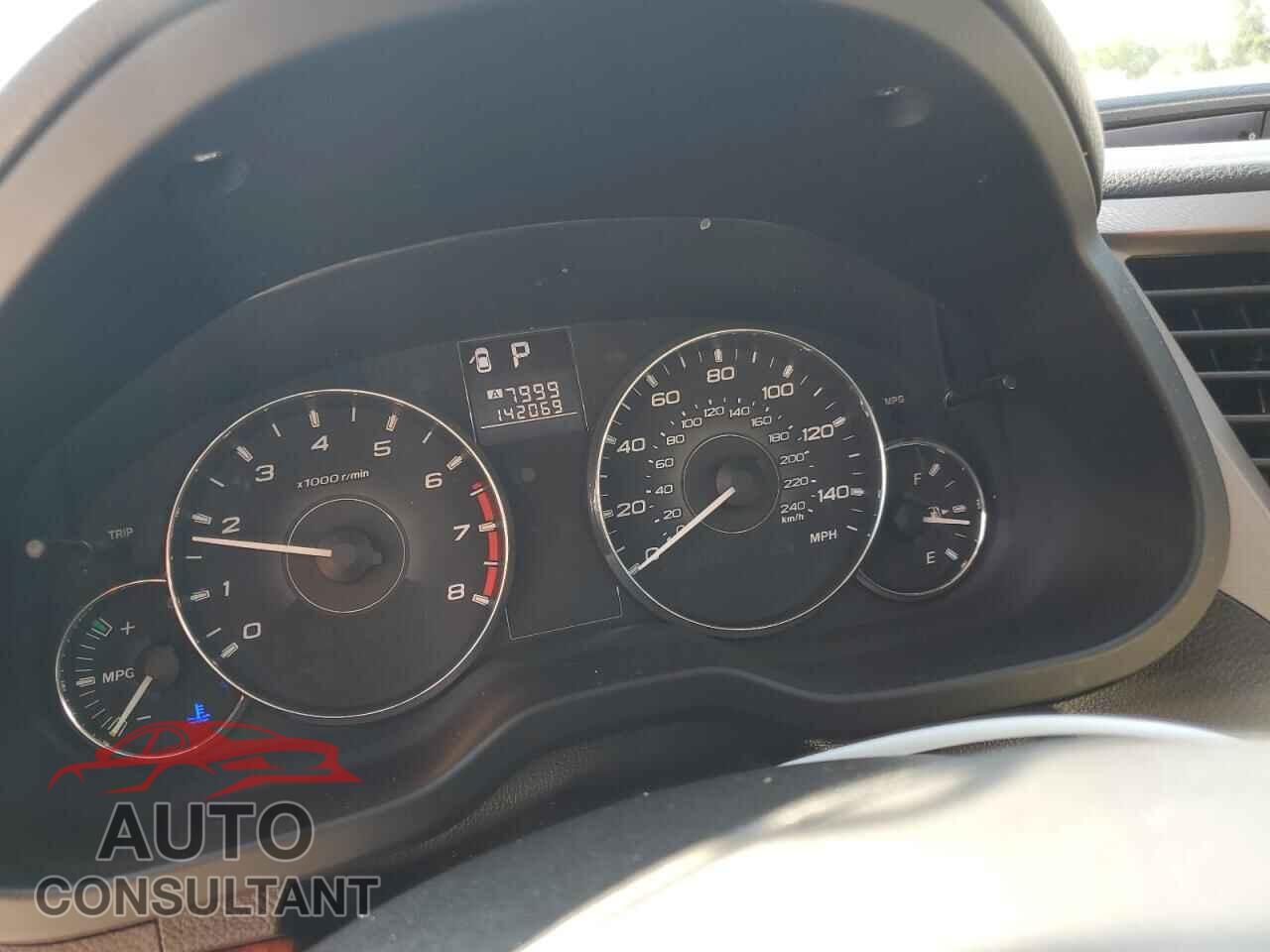 SUBARU OUTBACK 2012 - 4S4BRBKC4C3203540