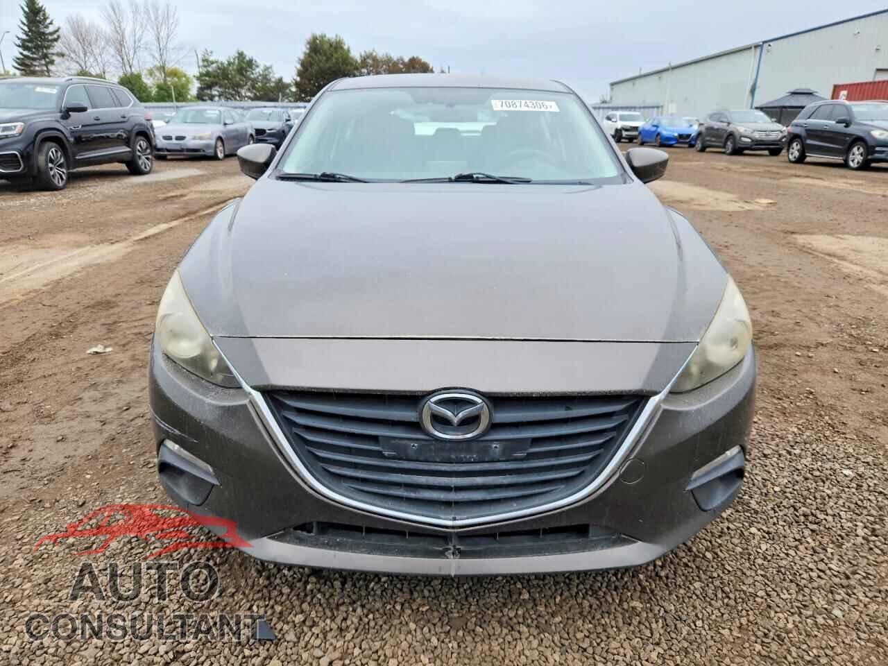 MAZDA 3 2014 - JM1BM1L76E1176239