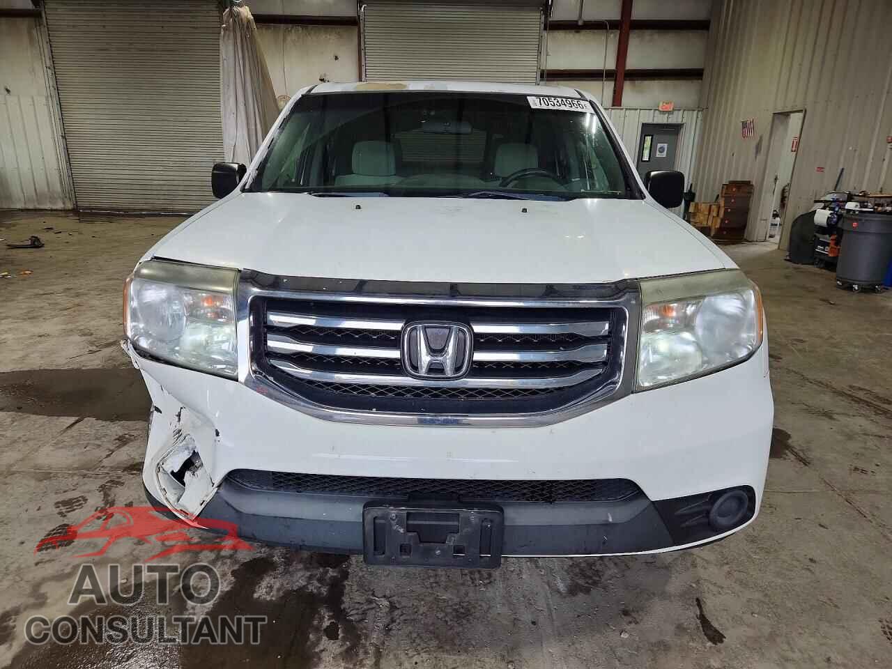 HONDA PILOT 2014 - 5FNYF4H29EB022182