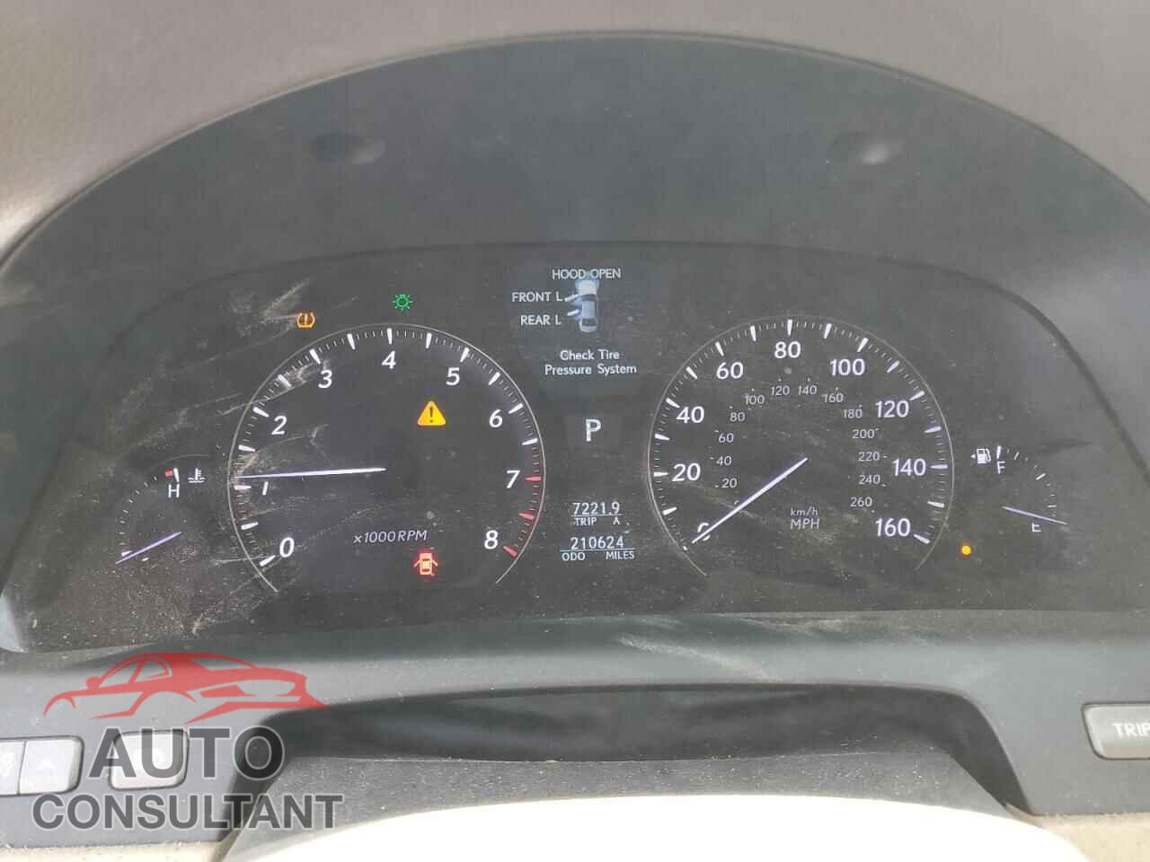 LEXUS LS460 2009 - JTHBL46F095087948