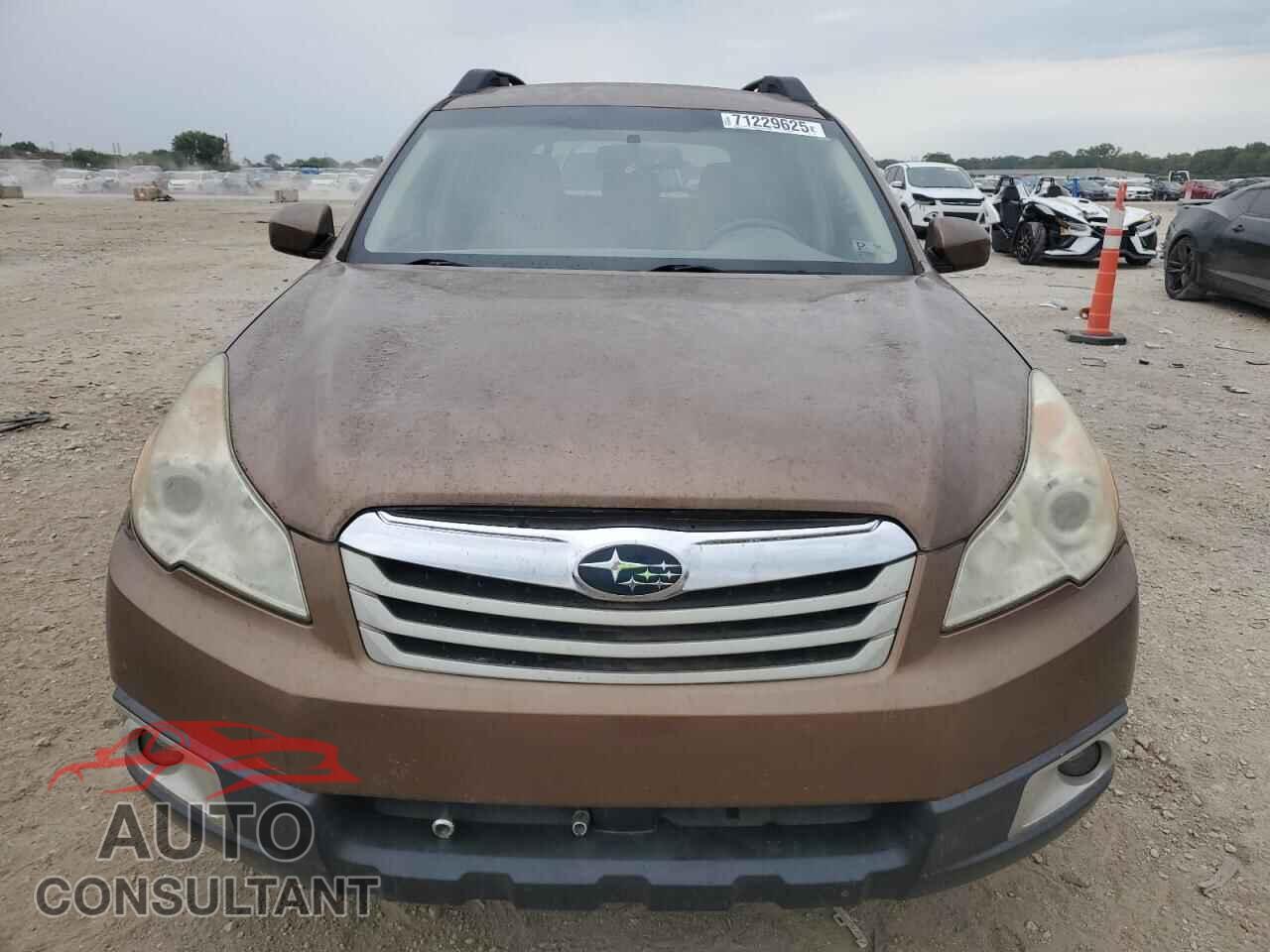 SUBARU OUTBACK 2012 - 4S4BRCCC0C1244652