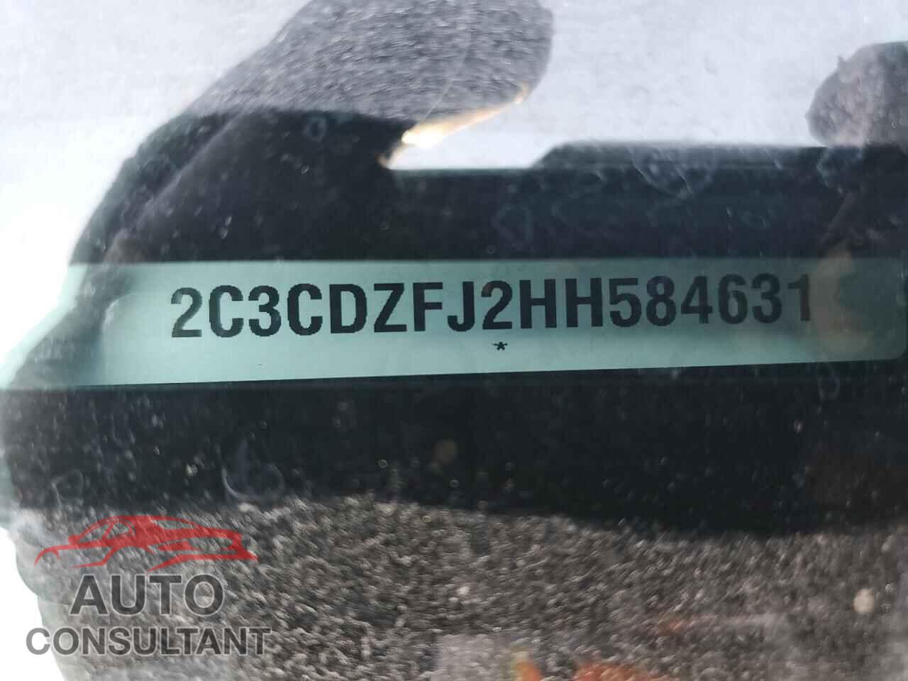 DODGE CHALLENGER 2017 - 2C3CDZFJ2HH584631