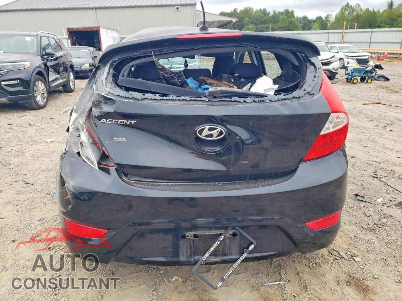 HYUNDAI ACCENT 2013 - KMHCU5AEXDU080765