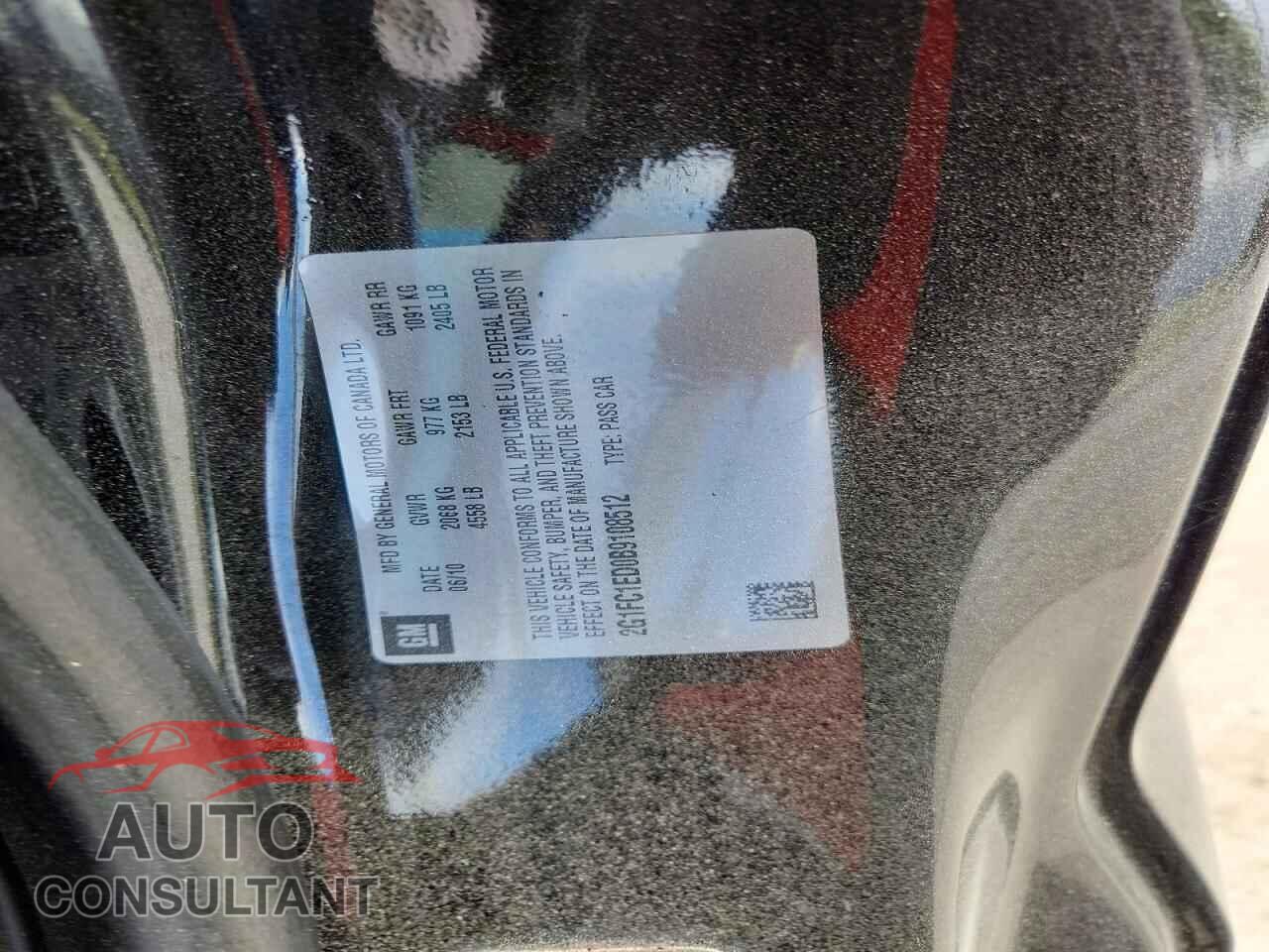 CHEVROLET CAMARO 2011 - 2G1FC1ED0B9108512