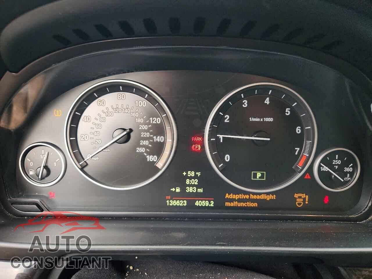 BMW 5 SERIES 2014 - WBA5A5C59ED505992