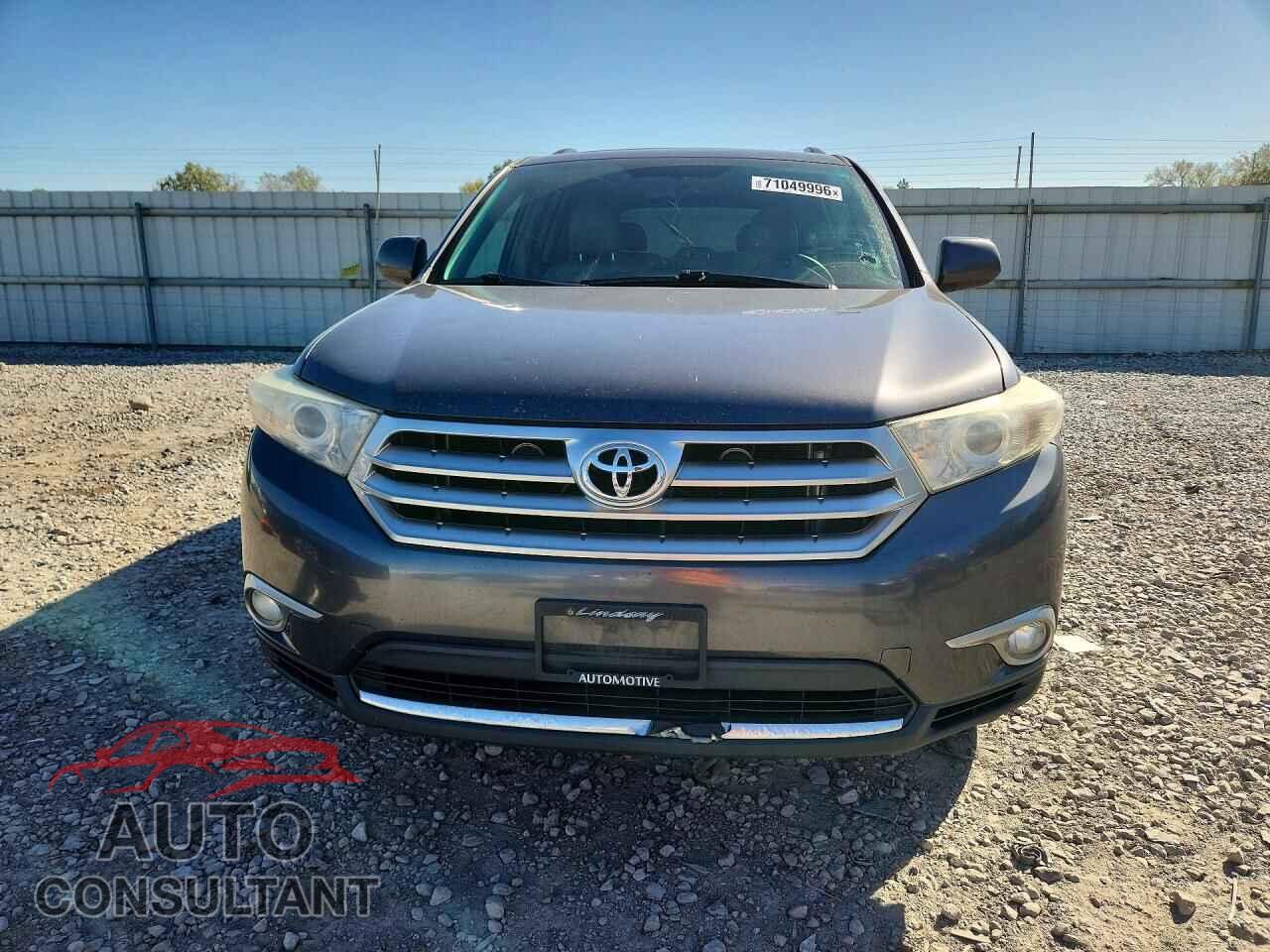 TOYOTA HIGHLANDER 2012 - 5TDBK3EH0CS148704