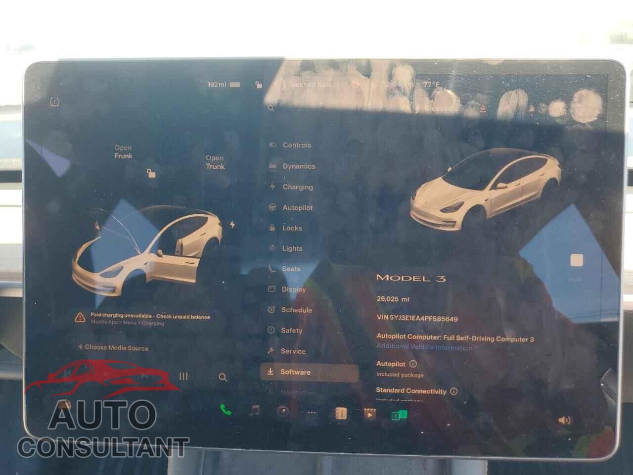TESLA MODEL 3 2023 - 5YJ3E1EA4PF585649