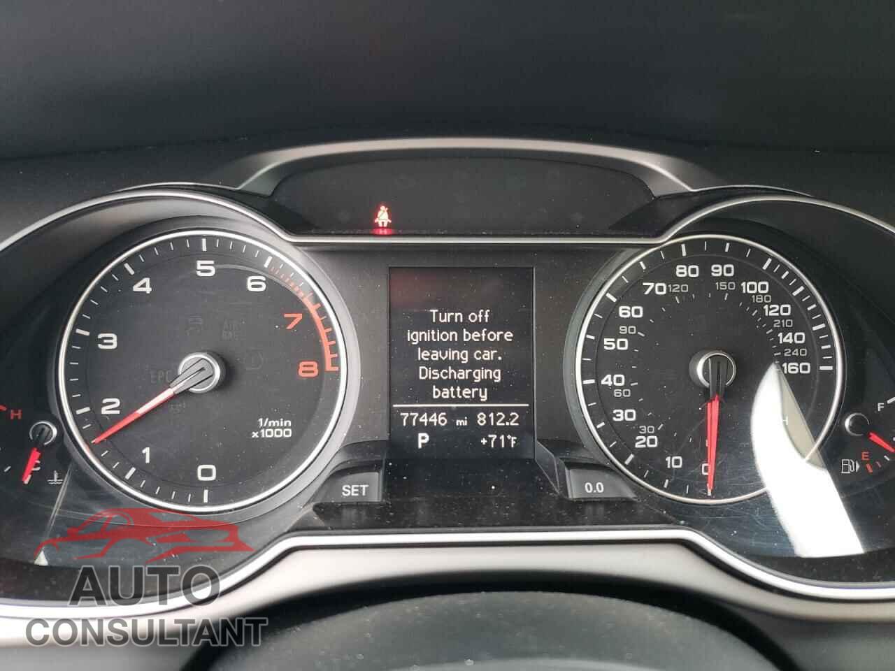 AUDI A4 2013 - WAUBFAFL9DN036886