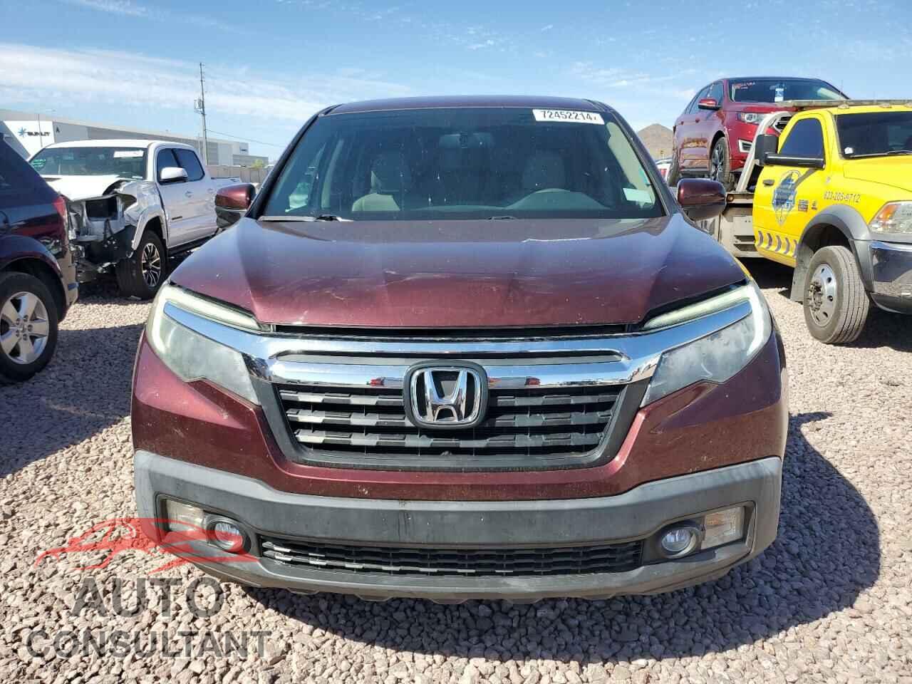 HONDA RIDGELINE 2017 - 5FPYK2F69HB011006