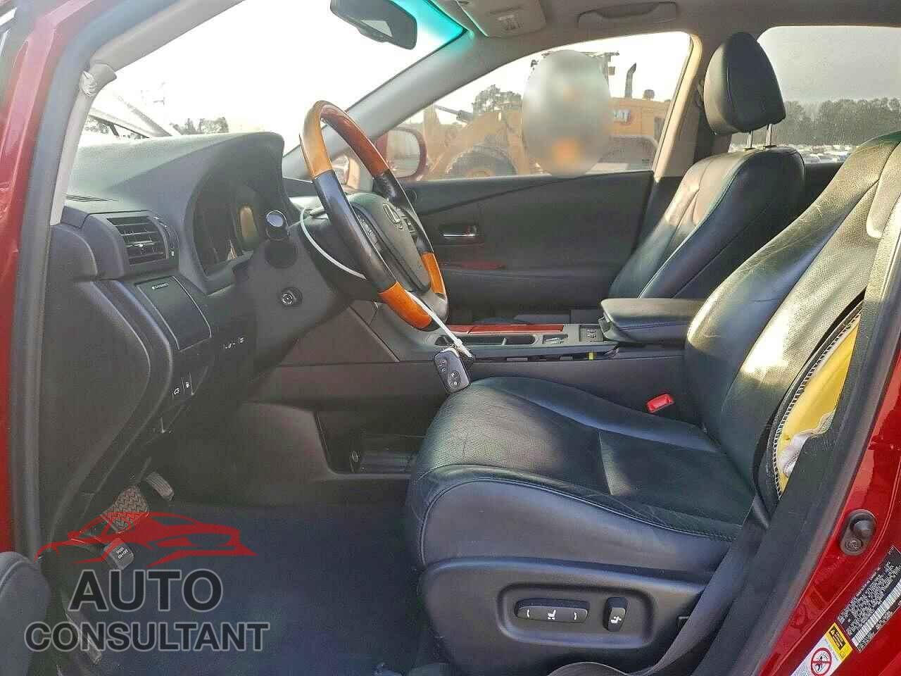 LEXUS RX350 2011 - 2T2BK1BA2BC097625