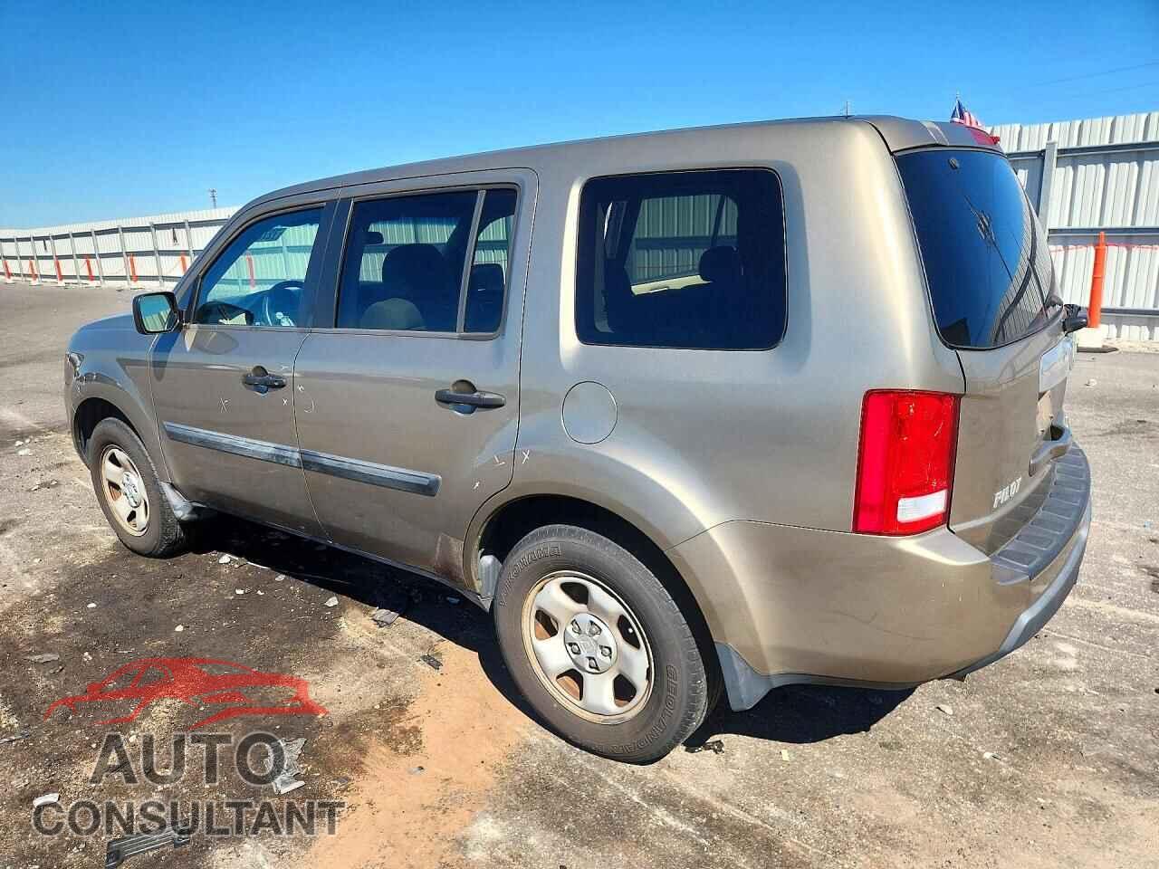 HONDA PILOT 2011 - 5FNYF4H24BB103165