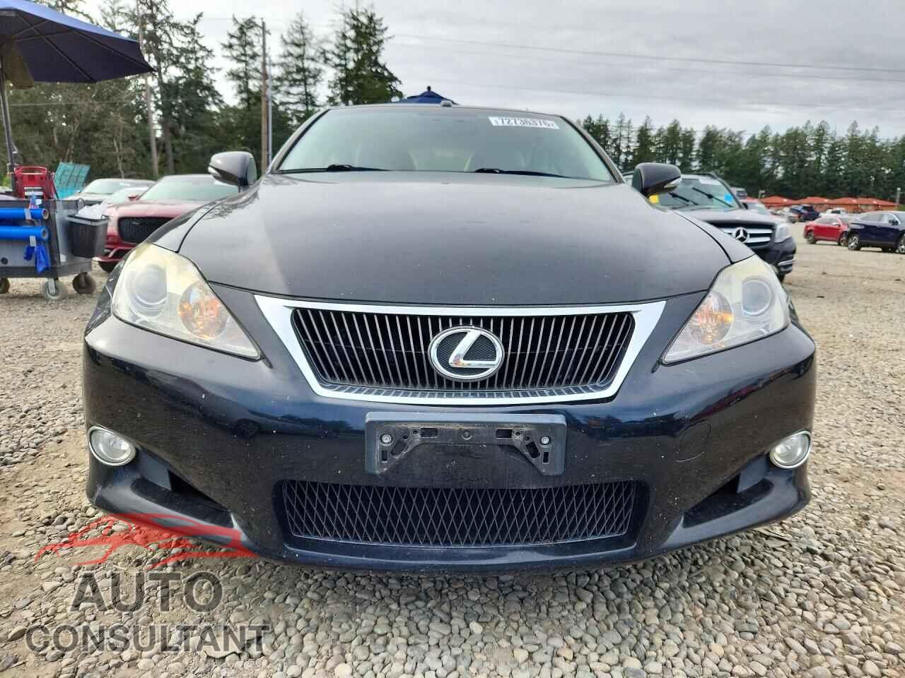 LEXUS IS 2010 - JTHFE2C27A2501122