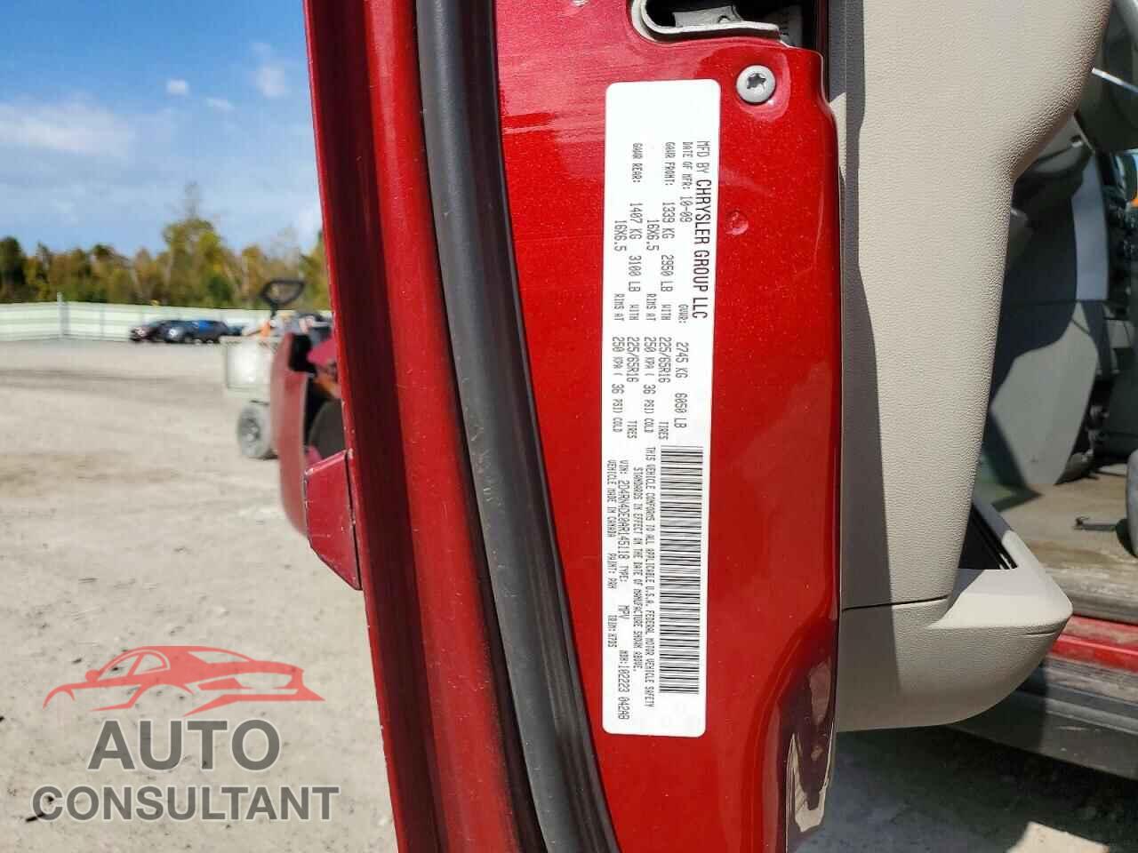DODGE CARAVAN 2010 - 2D4RN4DE0AR145118