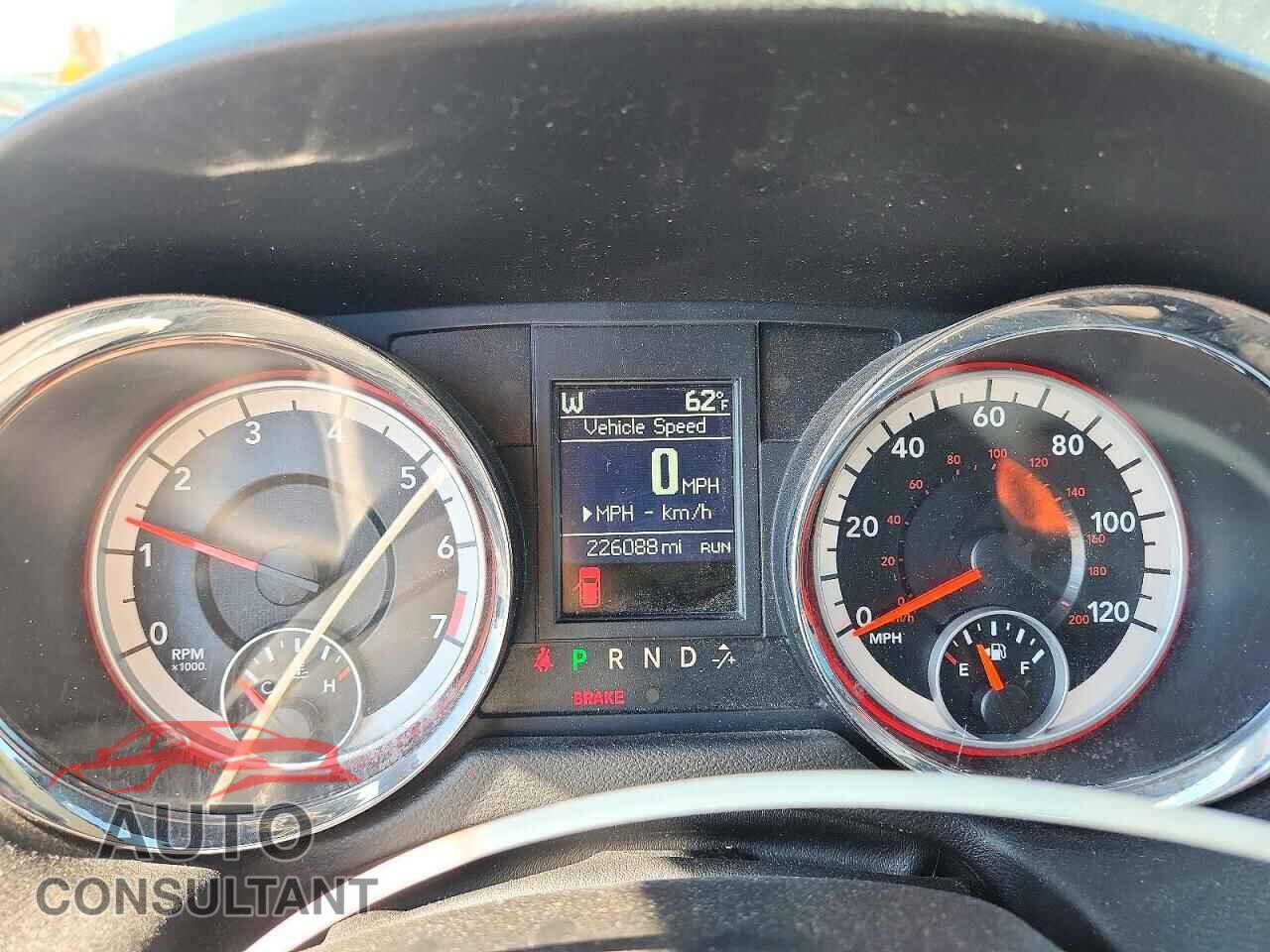 DODGE CARAVAN 2013 - 2C4RDGDG2DR612904