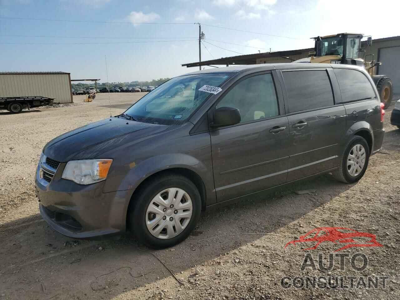 DODGE CARAVAN 2017 - 2C4RDGBG4HR568087