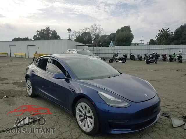 TESLA MODEL 3 2021 - 5YJ3E1EB3MF001262