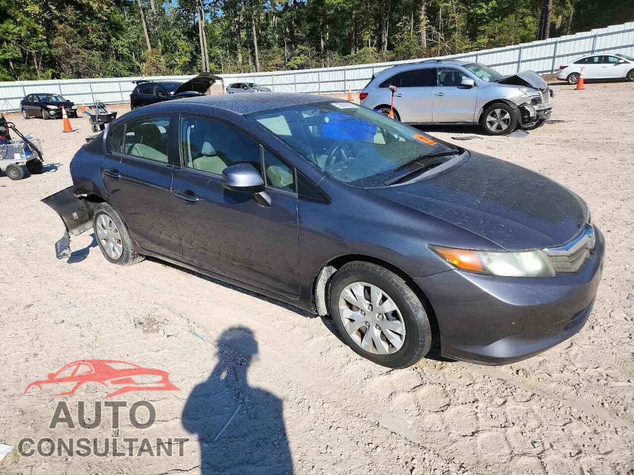 HONDA CIVIC 2012 - 19XFB2F54CE363836