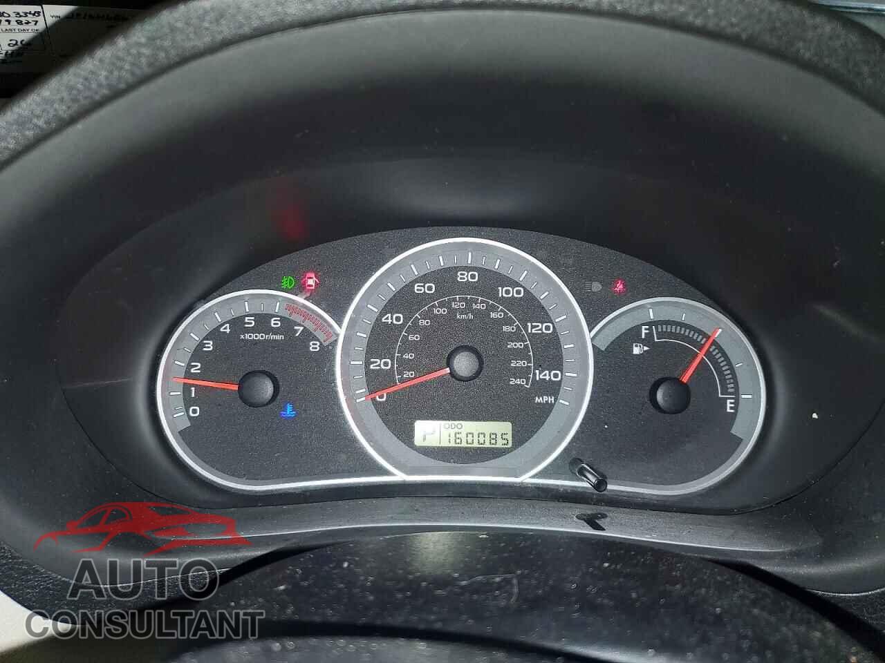 SUBARU IMPREZA 2011 - JF1GH6B63BH803343