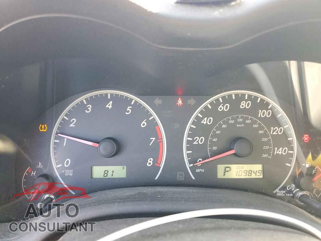 TOYOTA COROLLA 2011 - JTDBU4EEXB9168266