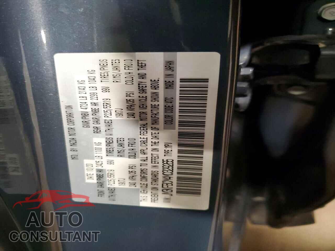 MAZDA CX-5 2021 - JM3KFBCM4M0329265