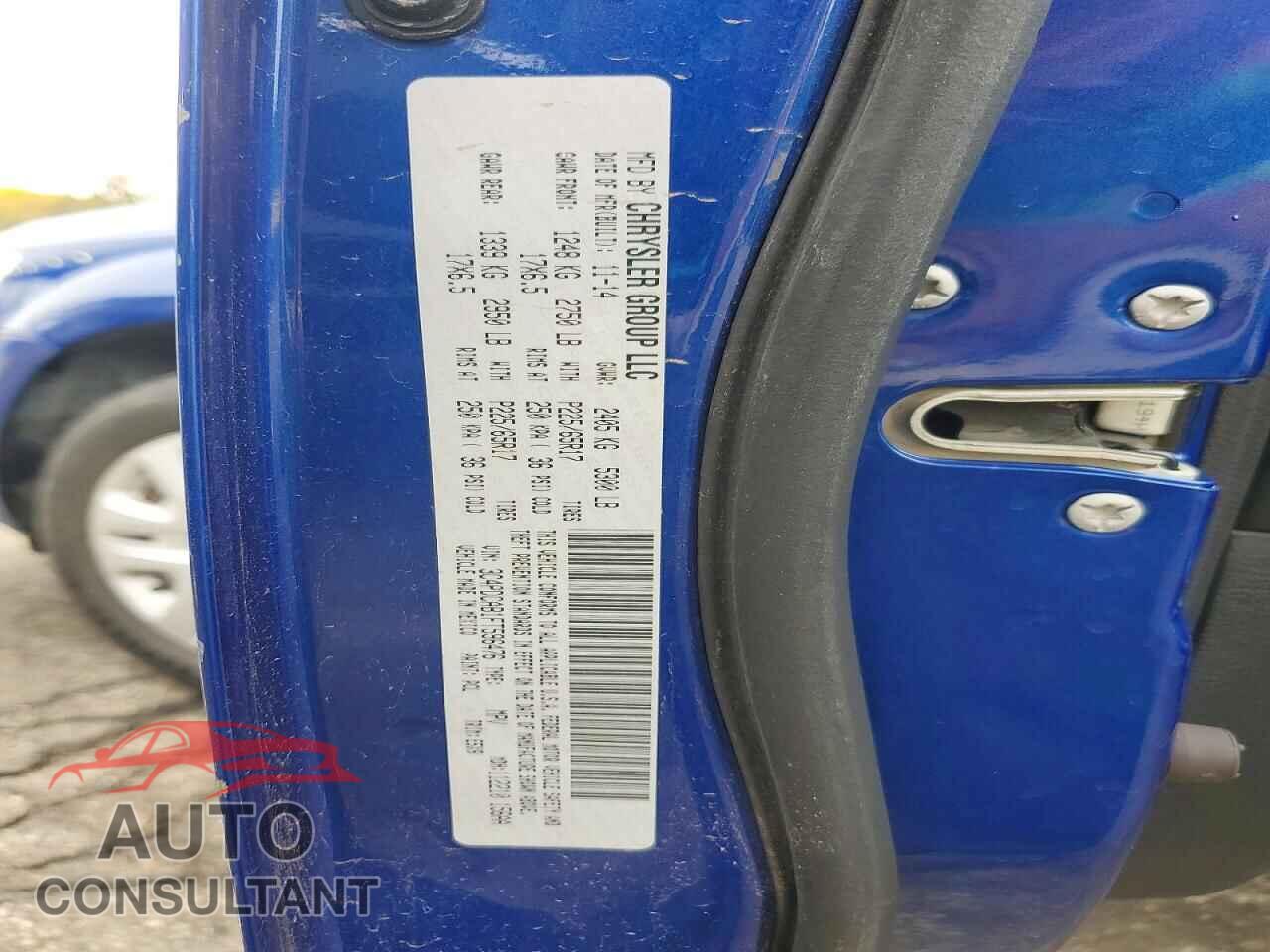 DODGE JOURNEY 2015 - 3C4PDCAB1FT596476