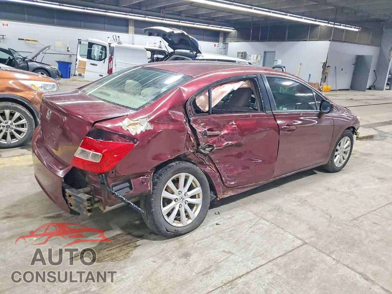 HONDA CIVIC 2012 - 19XFB2F86CE022402