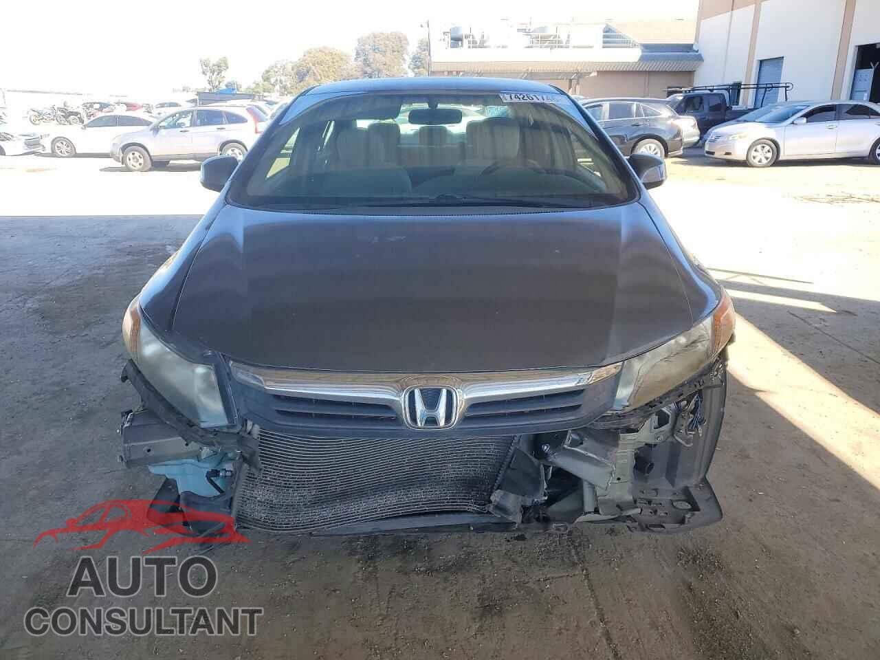 HONDA CIVIC 2012 - 19XFB2F59CE085516